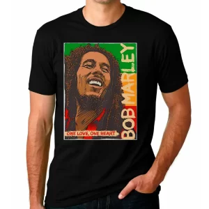 Polo de algodón peruano Bob Marley